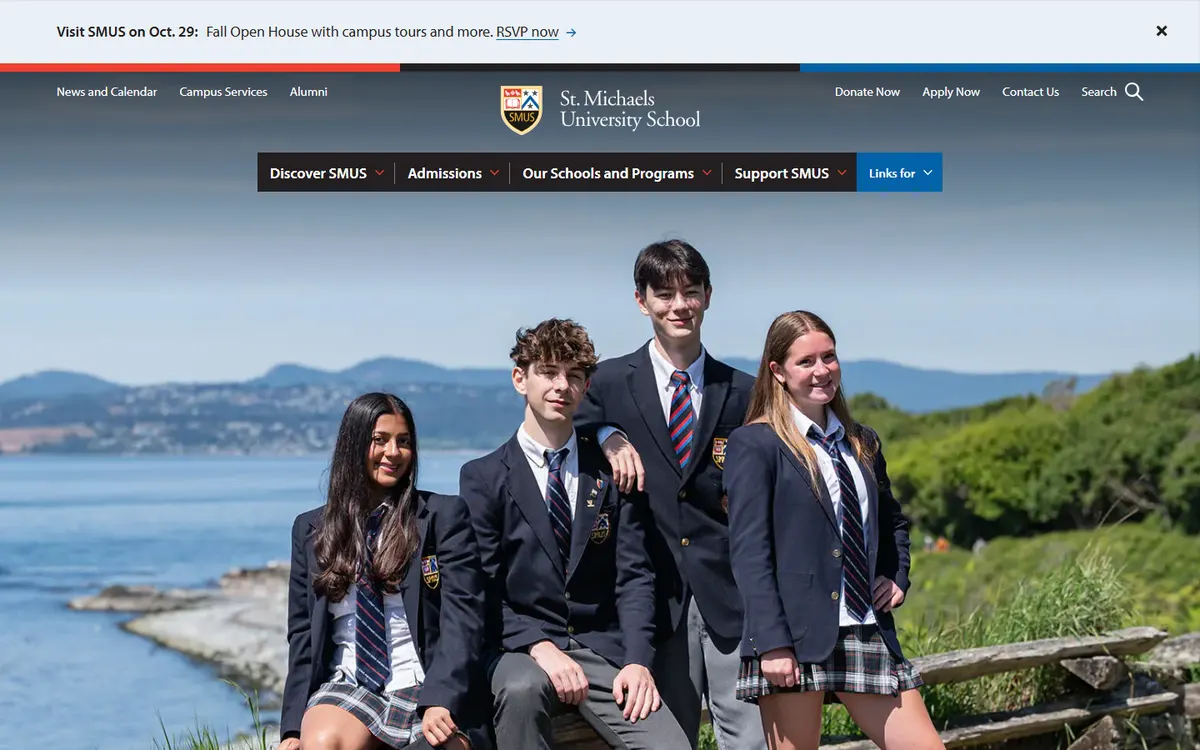 St. Michaels University School website